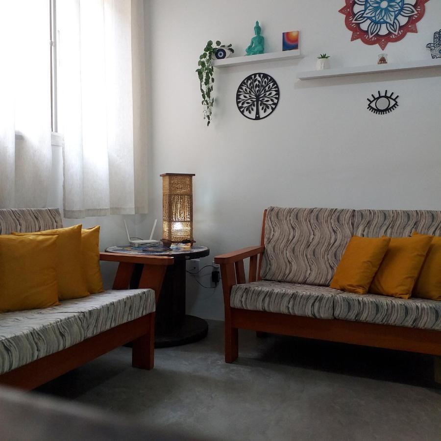 Apartamento Dona Frida Prainha Com Wifi Pe Na Areia Caraguatatuba Exterior photo