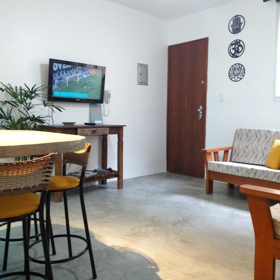 Apartamento Dona Frida Prainha Com Wifi Pe Na Areia Caraguatatuba Exterior photo